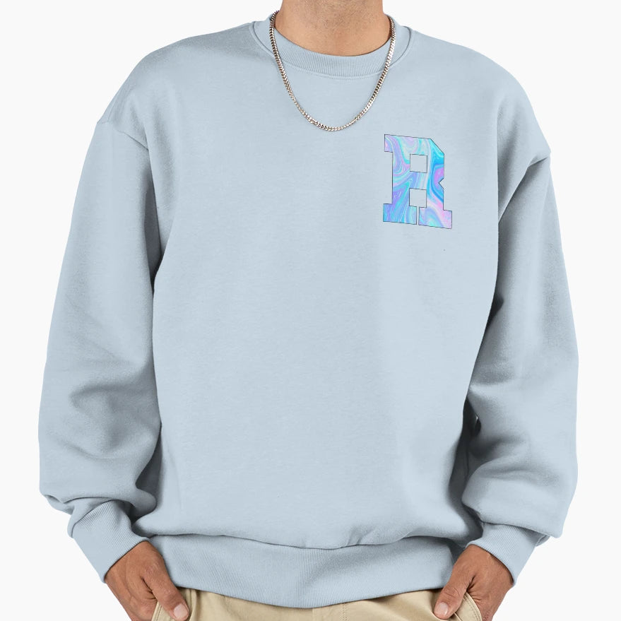 Letter R Sweatshirt - Aesthetic Graphic for Adults - T-Shirt, Sweatshirt, Hoodie