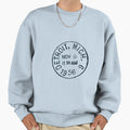 Detroit Post Mark Sweatshirt - Graphic Print Unisex - T-Shirt, Sweatshirt, Hoodie