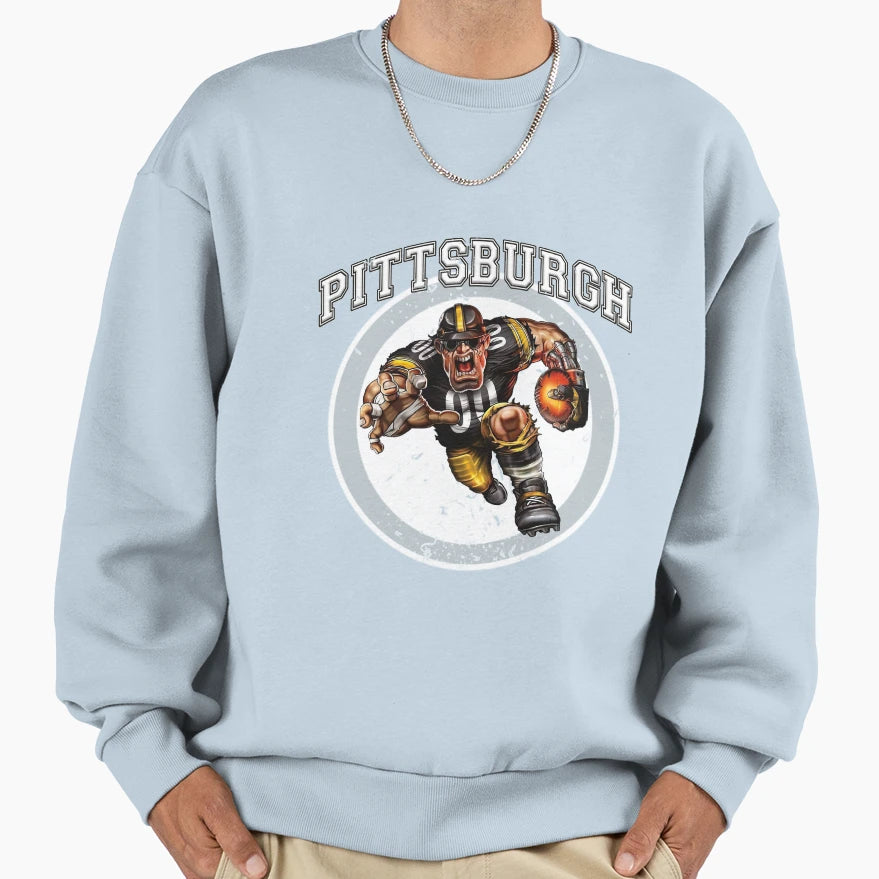 Copy Pittsburgh Football Sweatshirt - Unique Graphic Men Women - T-Shirt, Sweatshirt, Hoodie