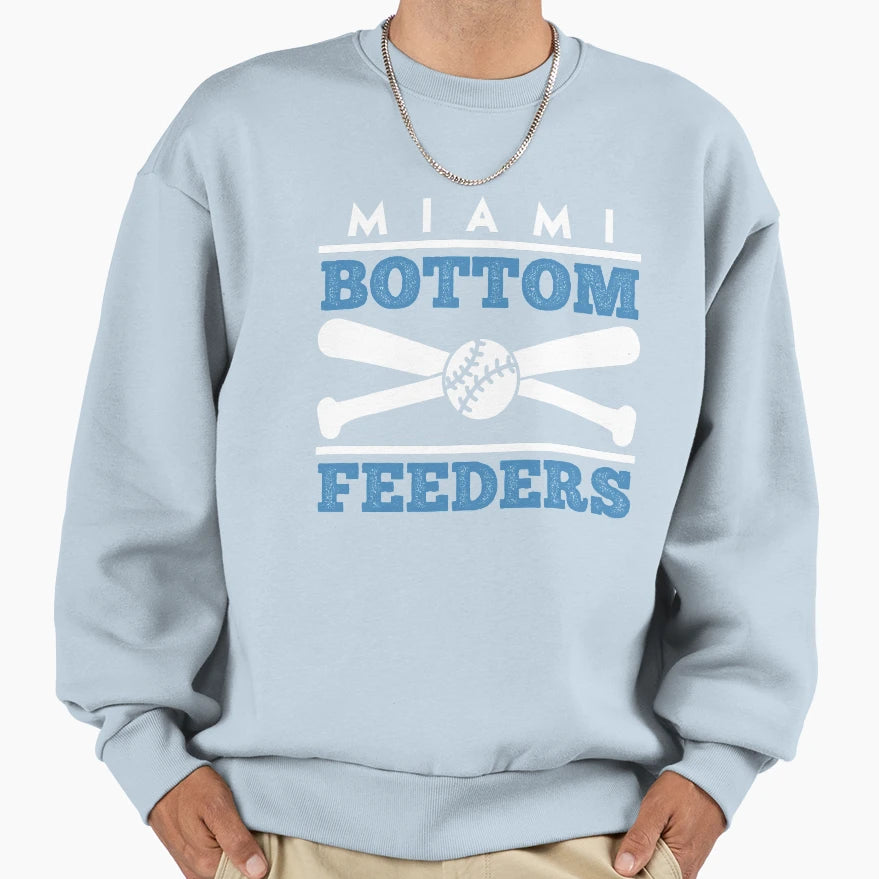 Miami Bottom Feeders Awesome Gift Sweatshirt - Unique Graphic Unisex - T-Shirt, Sweatshirt, Hoodie