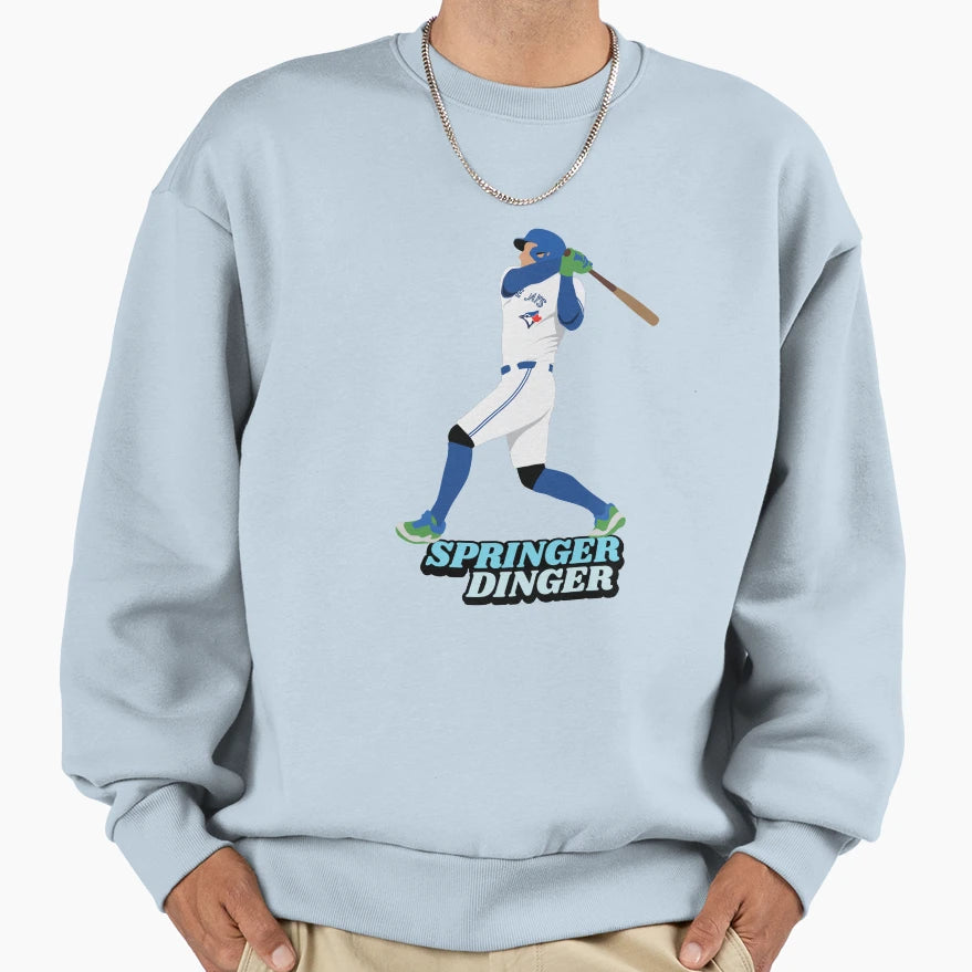 Springer Dinger That Game 7 Home Run Sweatshirt - Novelty Apparel Unisex - T-Shirt, Sweatshirt, Hoodie
