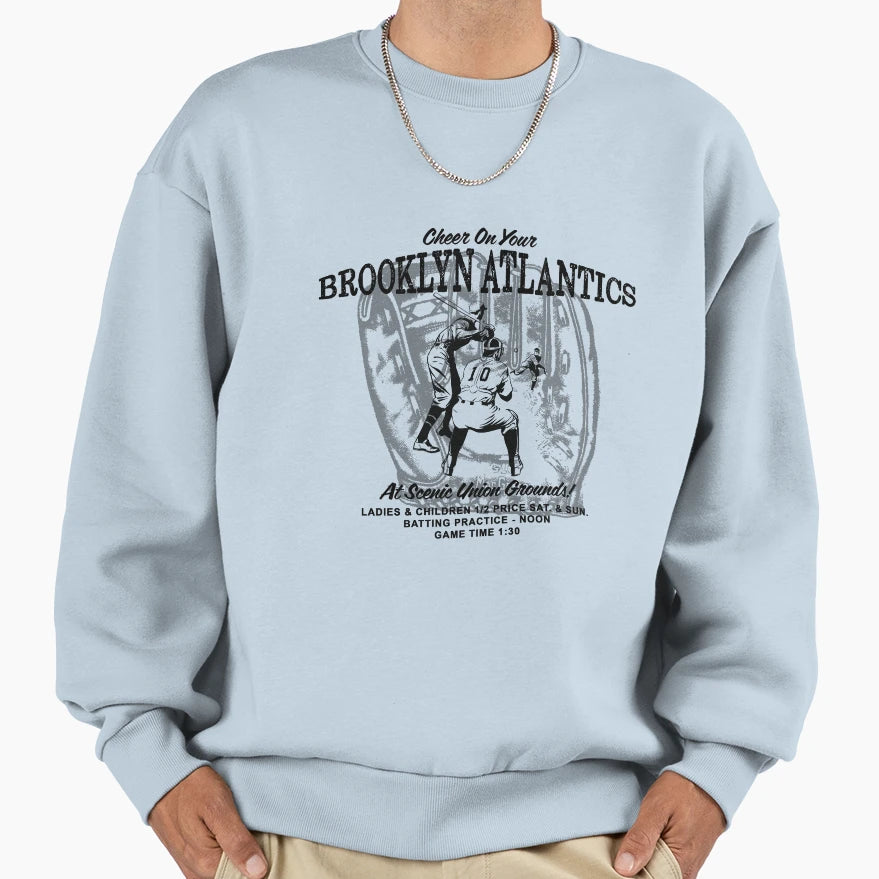 Brooklyn Atlantics Sweatshirt - Casual Everyday Wear for Adults - T-Shirt, Sweatshirt, Hoodie