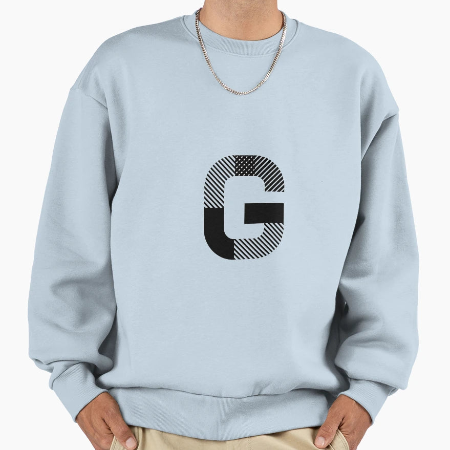 G Letter Sweatshirt - Graphic Print Unisex - T-Shirt, Sweatshirt, Hoodie