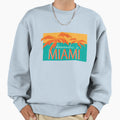 Bienvenidos Miami Sweatshirt - Aesthetic Graphic Men Women - T-Shirt, Sweatshirt, Hoodie