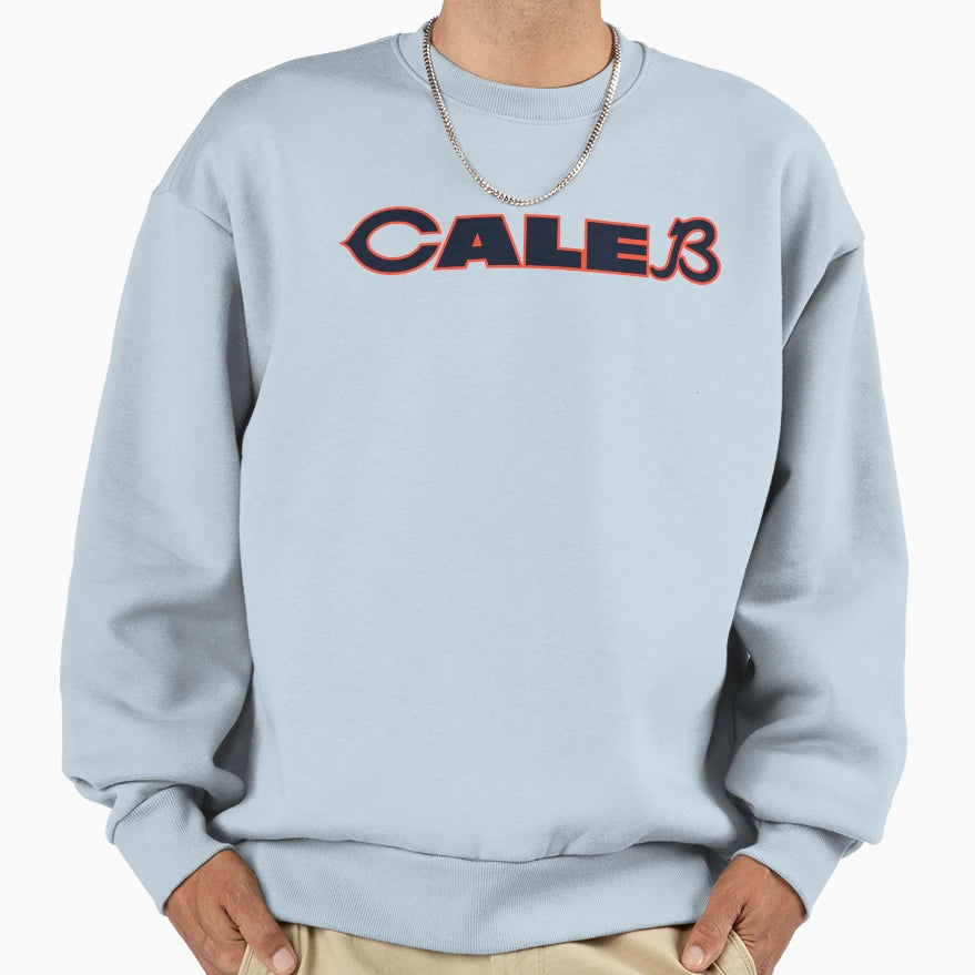 Caleb Cb Chicago Navy Sweatshirt - Novelty Apparel for Adults - T-Shirt, Sweatshirt, Hoodie