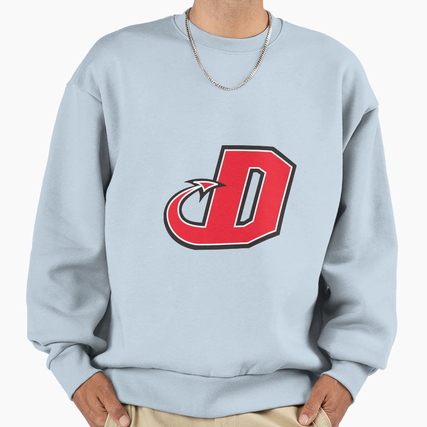 Red Devils Dickinson Carlisle Sweatshirt - Unique Graphic for Adults - T-Shirt, Sweatshirt, Hoodie
