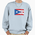 Puerto Rico Flag Baseball Sweatshirt - Fun Novelty Design for Adults - T-Shirt, Sweatshirt, Hoodie