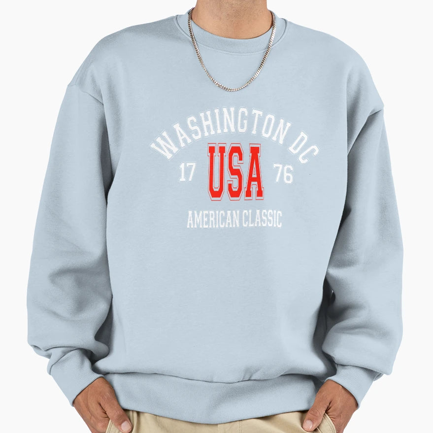 Washington Usa Sweatshirt - Aesthetic Graphic for Adults - T-Shirt, Sweatshirt, Hoodie