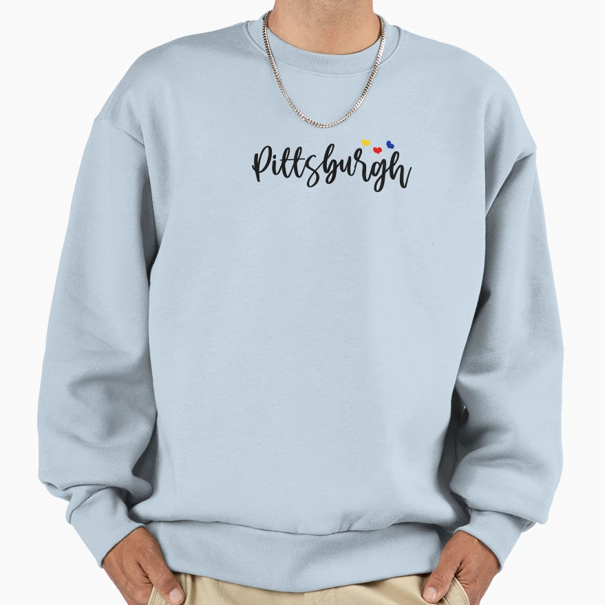 Pittsburgh Sweatshirt - Aesthetic Graphic for Adults - T-Shirt, Sweatshirt, Hoodie