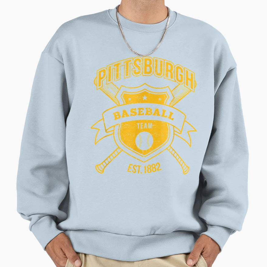 Distressed Pirate Tailgate Gameday Sweatshirt - Trendy Graphic Men Women - T-Shirt, Sweatshirt, Hoodie