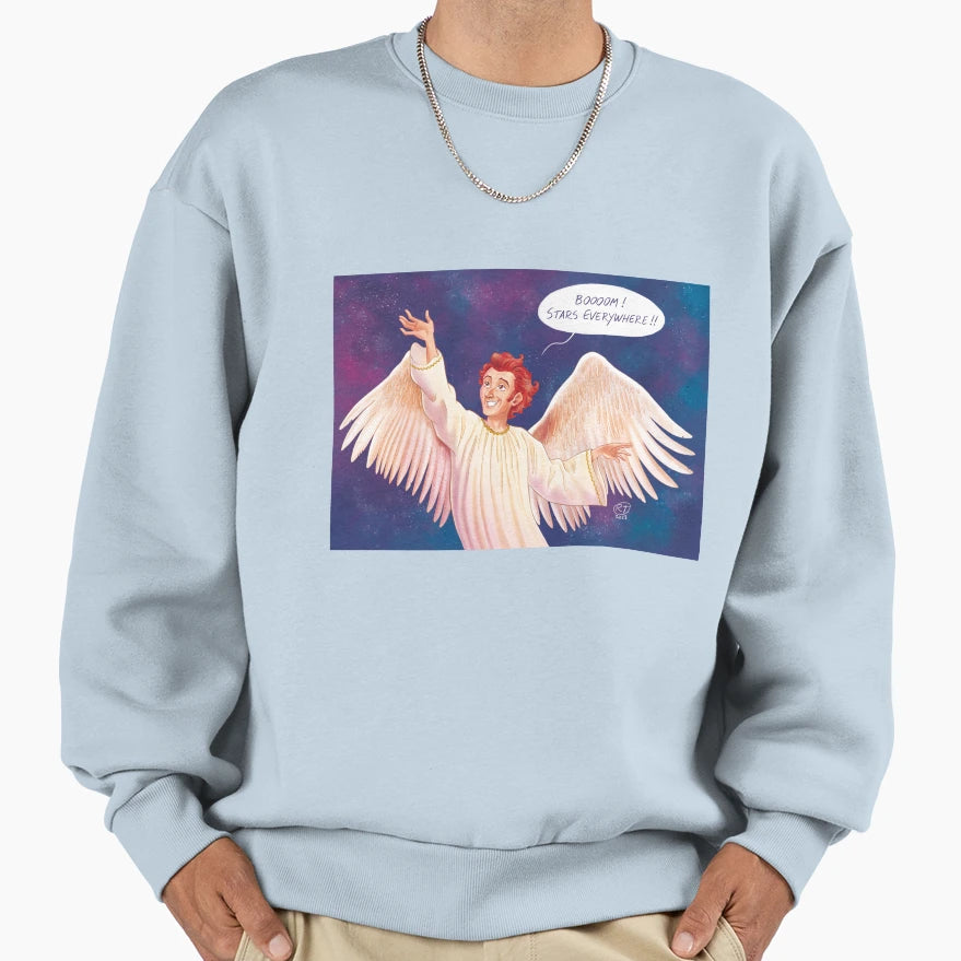 Angel Cro Sweatshirt - Aesthetic Graphic for Adults - T-Shirt, Sweatshirt, Hoodie