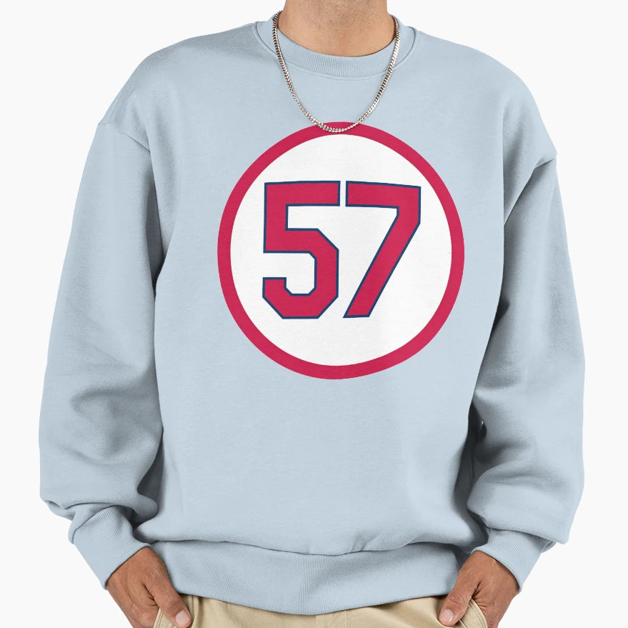 Darryl Kile 57 Jersey Number Sweatshirt - Novelty Apparel Men Women - T-Shirt, Sweatshirt, Hoodie