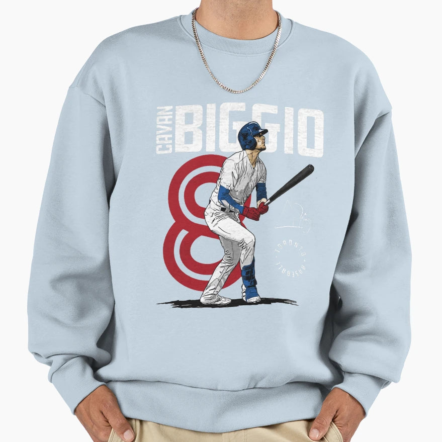 Cavan Biggio Inline Sweatshirt - Custom Art Print Men Women - T-Shirt, Sweatshirt, Hoodie
