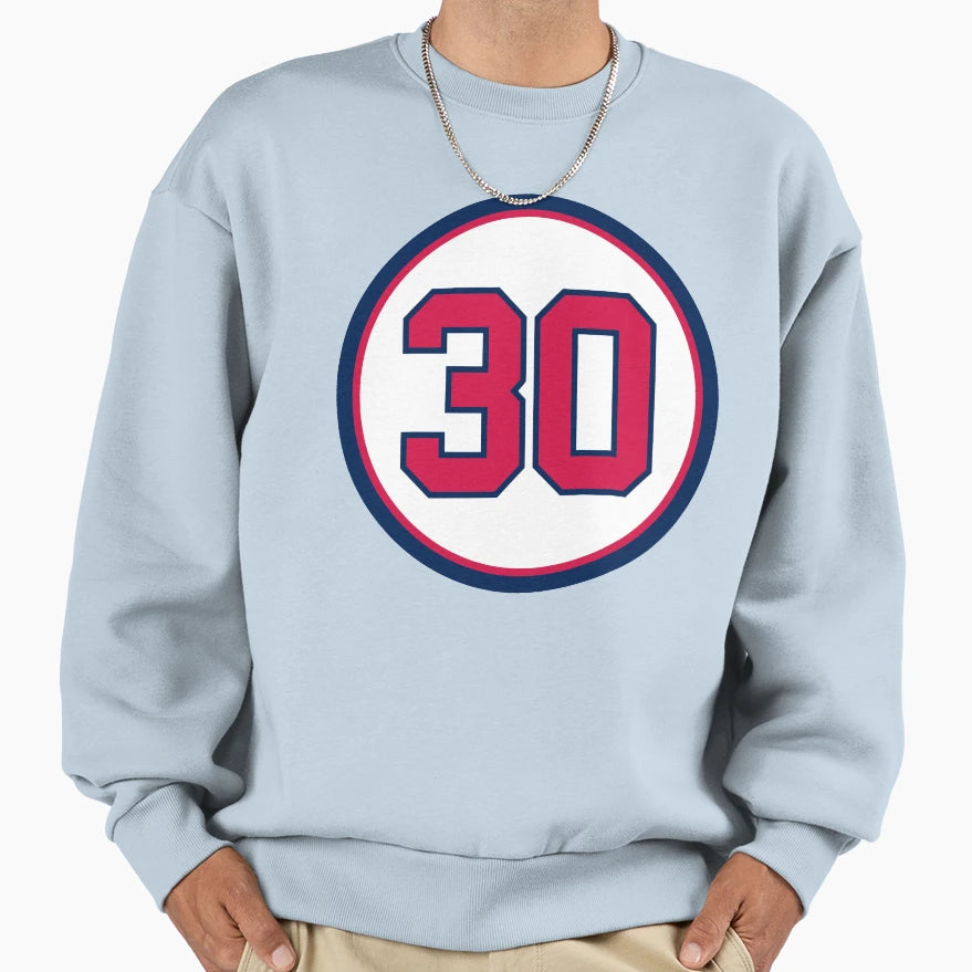 Kyle Wright 30 Jersey Number Sweatshirt - Fun Novelty Design Unisex - T-Shirt, Sweatshirt, Hoodie