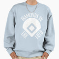 Baseball Diamonds Field Sweatshirt - Casual Everyday Wear for Adults - T-Shirt, Sweatshirt, Hoodie