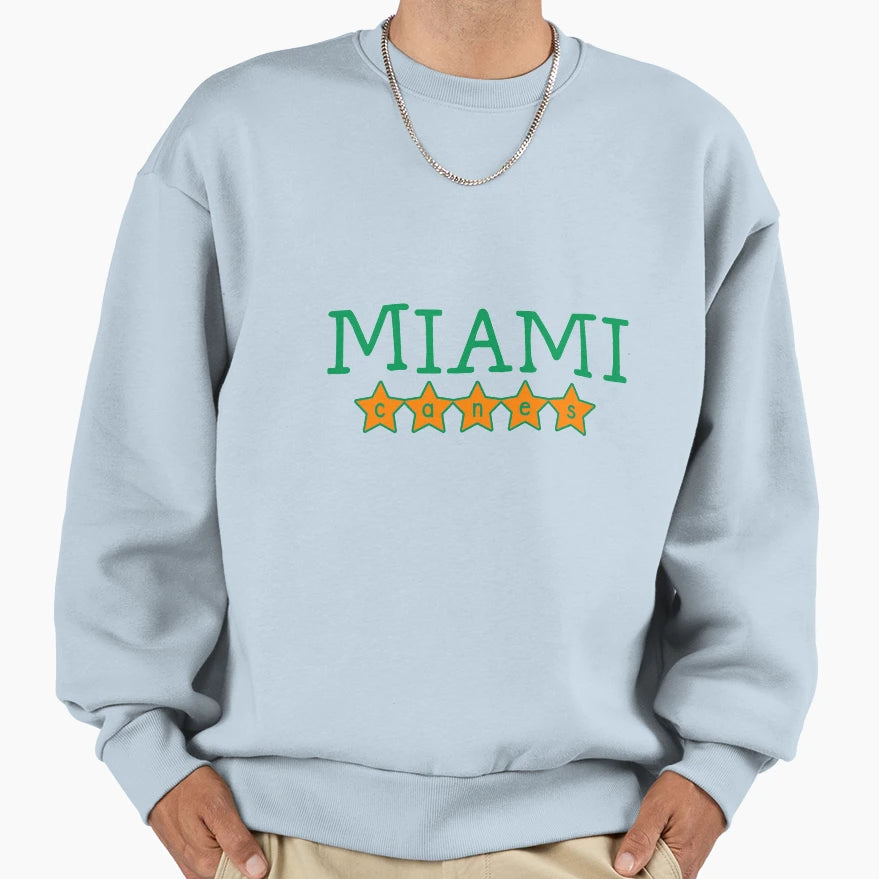 Miami Sweatshirt - Minimalist Print for Adults - T-Shirt, Sweatshirt, Hoodie