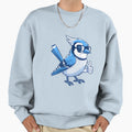 Looking Blue Jay Thump Up Sweatshirt - Custom Art Print for Adults - T-Shirt, Sweatshirt, Hoodie