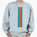 American Football Stripes Miami Sweatshirt - Minimalist Print Men Women - T-Shirt, Sweatshirt, Hoodie