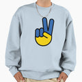 Peace Ukraine Sweatshirt - Trendy Graphic Unisex - T-Shirt, Sweatshirt, Hoodie