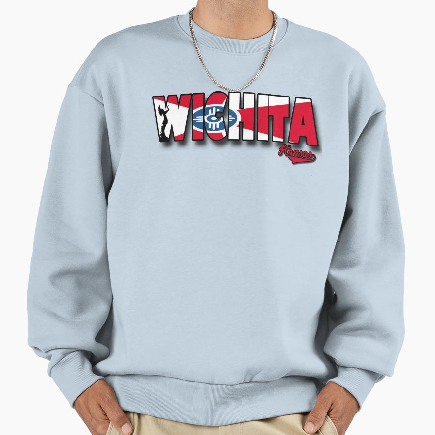 Wichita Sweatshirt - Aesthetic Graphic for Adults - T-Shirt, Sweatshirt, Hoodie