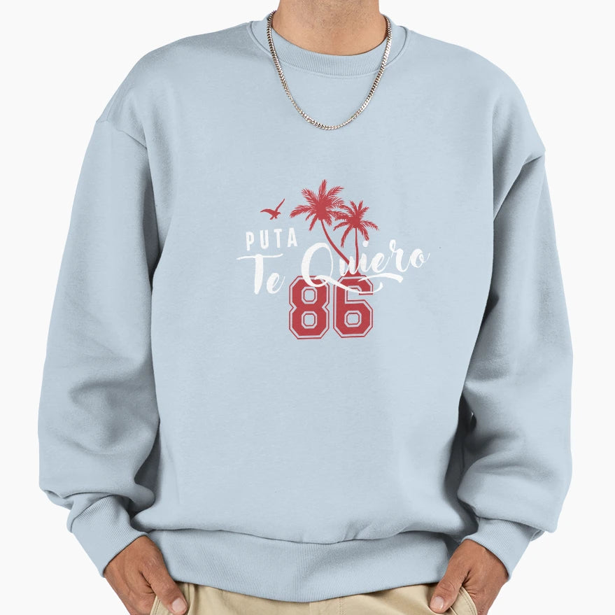 Beach Paradise 86 Sweatshirt - Novelty Apparel Men Women - T-Shirt, Sweatshirt, Hoodie