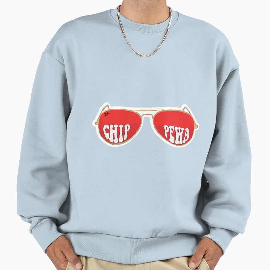 Camp Chippewa Sunglasses Sweatshirt - Graphic Print Men Women - T-Shirt, Sweatshirt, Hoodie