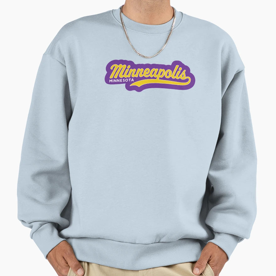 Minneapolis Minnesota Sweatshirt - Fun Novelty Design for Adults - T-Shirt, Sweatshirt, Hoodie