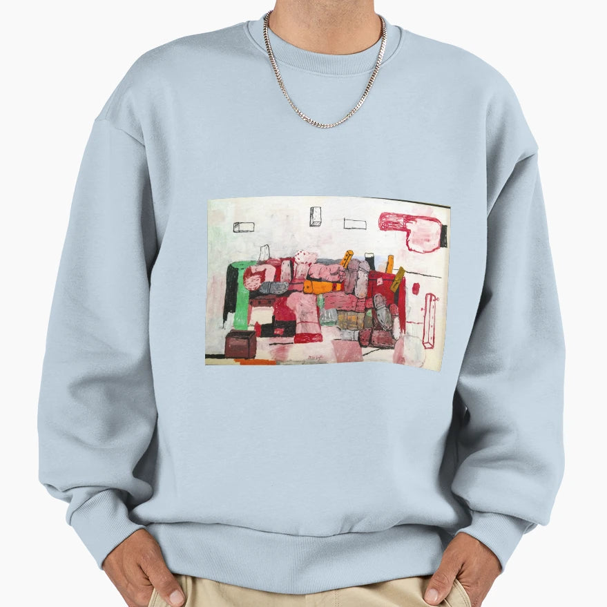 Philip Gustons Artwork Sweatshirt - Trendy Graphic Men Women - T-Shirt, Sweatshirt, Hoodie