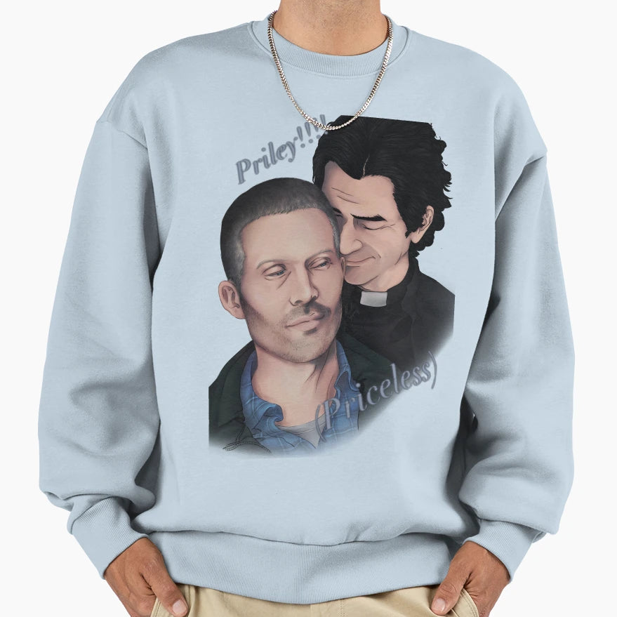 Priley Priceless Sweatshirt - Novelty Apparel Unisex - T-Shirt, Sweatshirt, Hoodie