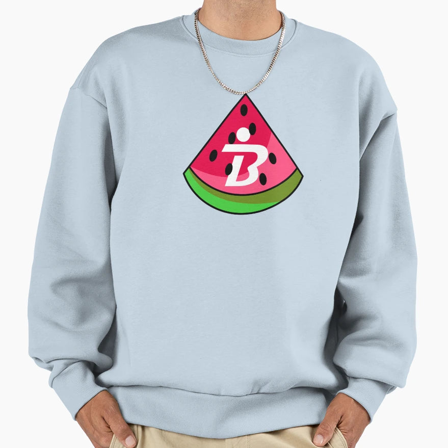My Watermelon Drawing Sweatshirt - Novelty Apparel for Adults - T-Shirt, Sweatshirt, Hoodie