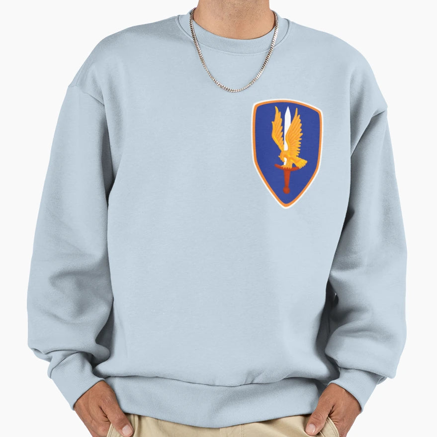 1St Avn Bde Golden Hawks Sweatshirt - Minimalist Print Unisex - T-Shirt, Sweatshirt, Hoodie