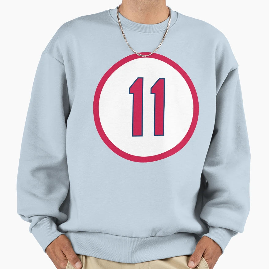 Paul Dejong 11 Jersey Number Sweatshirt - Novelty Apparel Men Women - T-Shirt, Sweatshirt, Hoodie