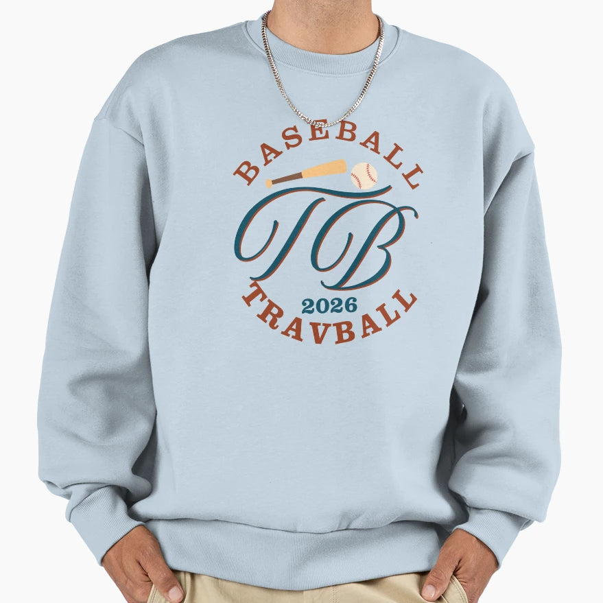 Travball Baseball Adventure Sweatshirt - Casual Everyday Wear for Adults - T-Shirt, Sweatshirt, Hoodie