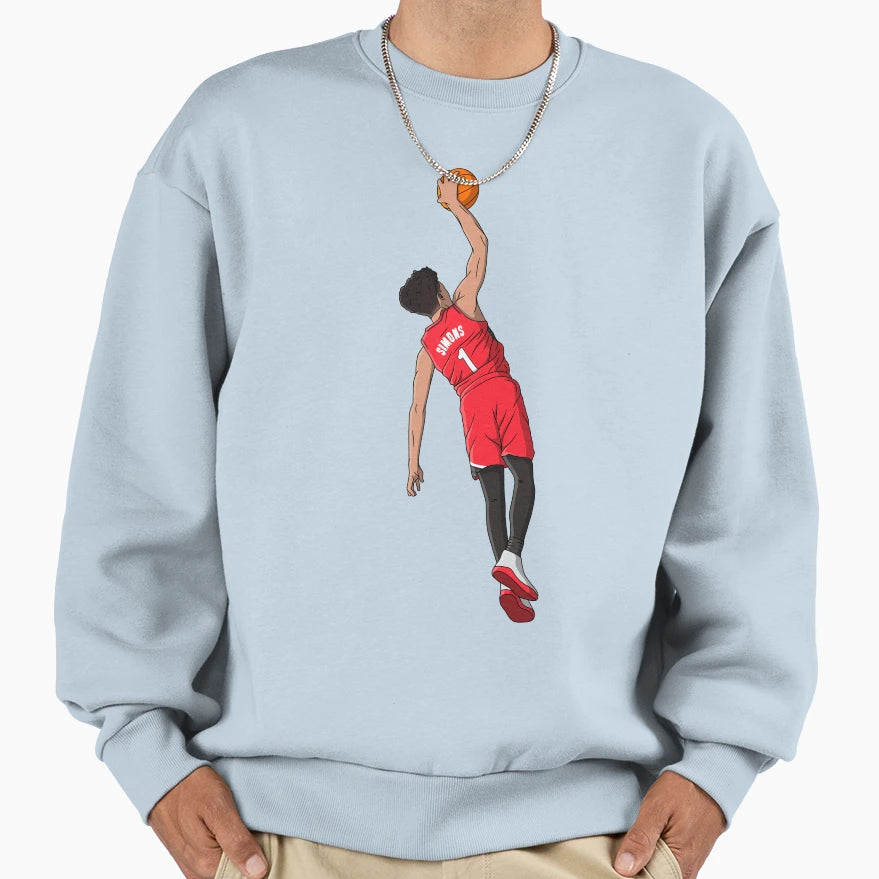 Anfernee Simons Portland Sweatshirt - Custom Art Print Men Women - T-Shirt, Sweatshirt, Hoodie
