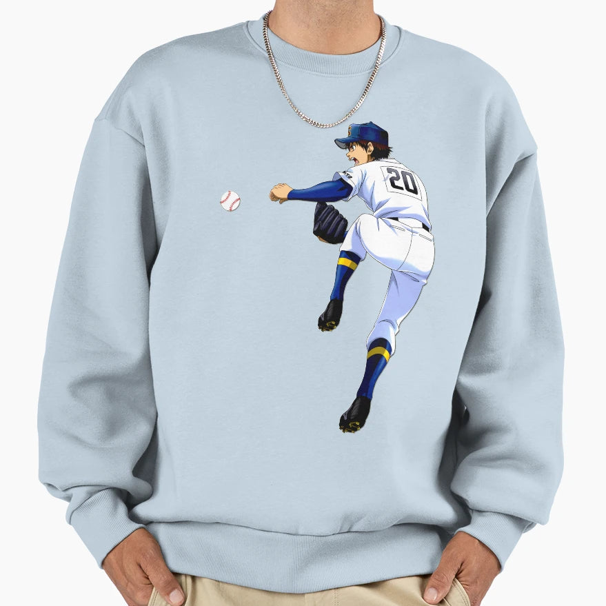 E Sawamura 20 Fast Ball Sweatshirt - Unique Graphic for Adults - T-Shirt, Sweatshirt, Hoodie