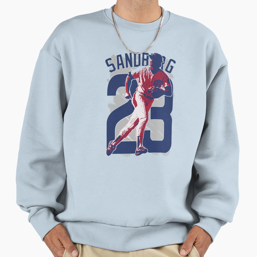 Ryne Sandberg 23 Sweatshirt - Aesthetic Graphic Unisex - T-Shirt, Sweatshirt, Hoodie