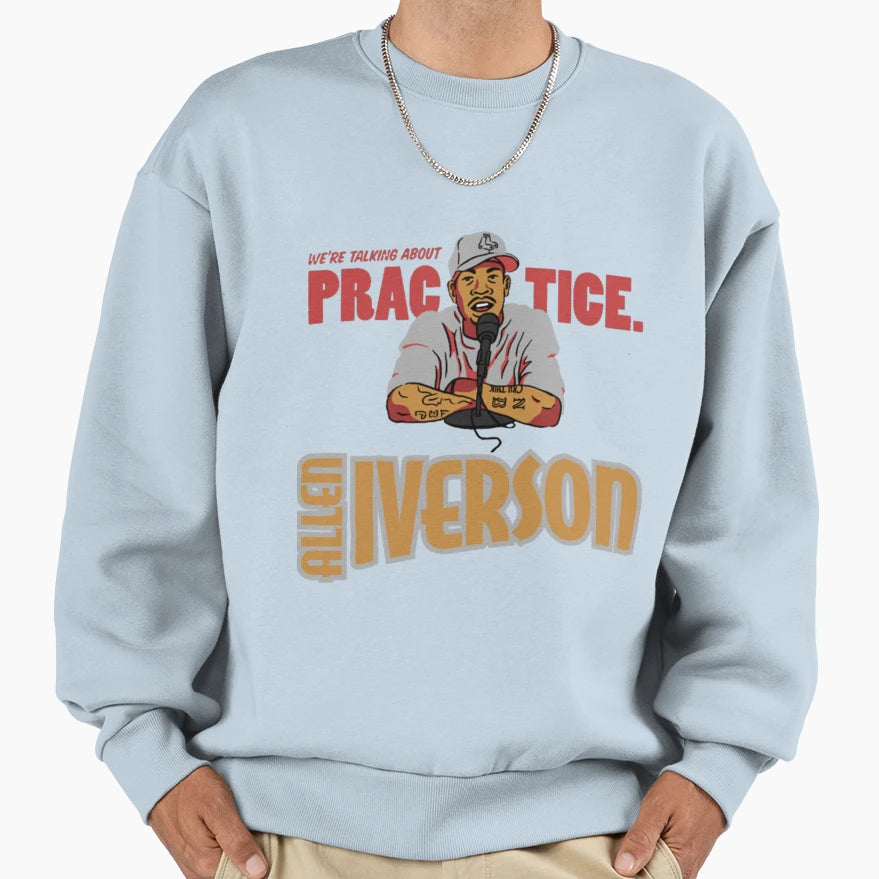 Allen Iverson Sweatshirt - Aesthetic Graphic Unisex - T-Shirt, Sweatshirt, Hoodie