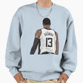 Paul George Back To Sweatshirt - Custom Art Print for Adults - T-Shirt, Sweatshirt, Hoodie