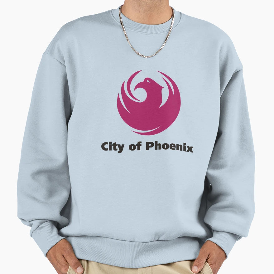 City Phoenix Sweatshirt - Minimalist Print Men Women - T-Shirt, Sweatshirt, Hoodie