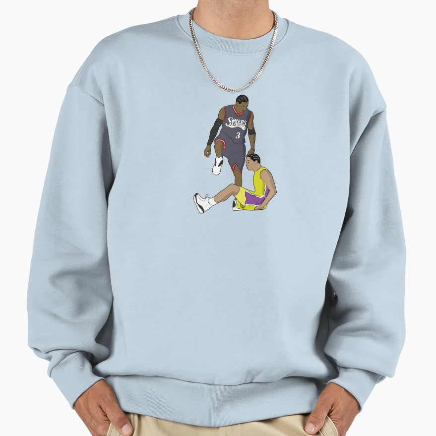 Iverson Step Over Sweatshirt - Custom Art Print Unisex - T-Shirt, Sweatshirt, Hoodie