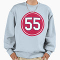 Skip Schumaker 55 Jersey Number Sweatshirt - Fun Novelty Design Men Women - T-Shirt, Sweatshirt, Hoodie