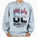 Miami City Sweatshirt - Graphic Print for Adults - T-Shirt, Sweatshirt, Hoodie