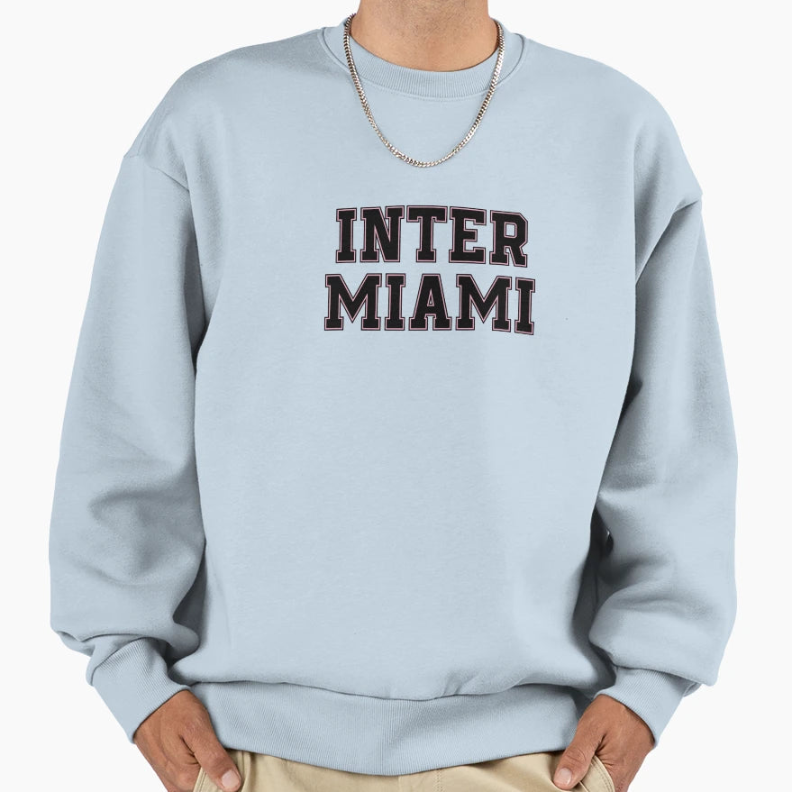 Inter Miami Sweatshirt - Novelty Apparel for Adults - T-Shirt, Sweatshirt, Hoodie
