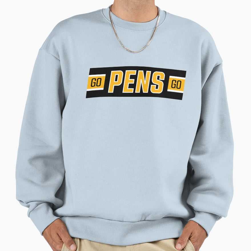 Go Pens Go Sweatshirt - Aesthetic Graphic Men Women - T-Shirt, Sweatshirt, Hoodie