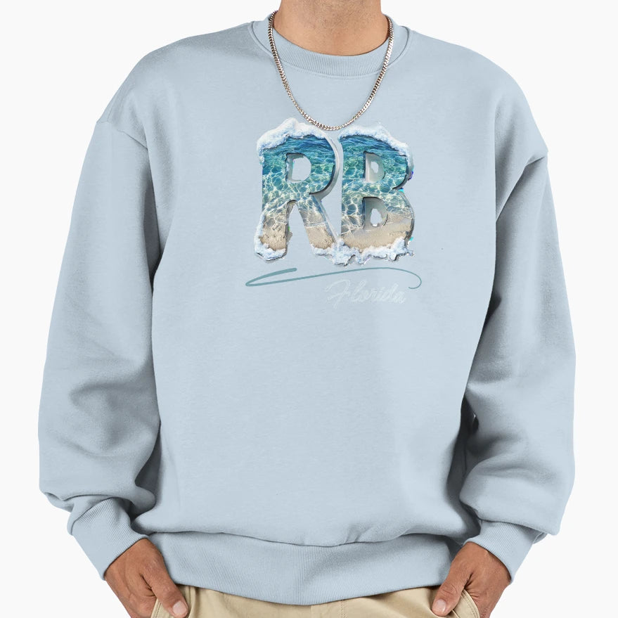 Rosemary Beach Rb Florida Sweatshirt - Casual Everyday Wear Men Women - T-Shirt, Sweatshirt, Hoodie