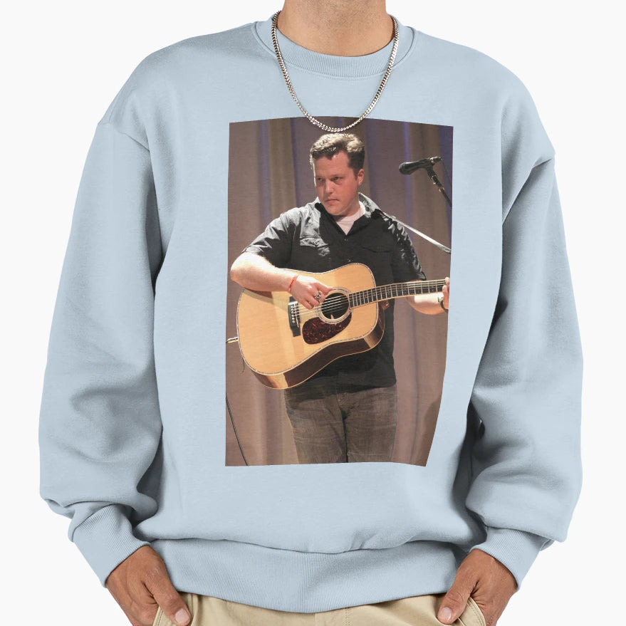 Photographjason Isbell Sweatshirt - Novelty Apparel for Adults - T-Shirt, Sweatshirt, Hoodie