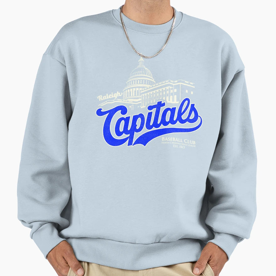 Raleigh Capitals Sweatshirt - Novelty Apparel for Adults - T-Shirt, Sweatshirt, Hoodie