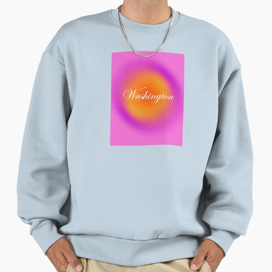 Washington City 1 Sweatshirt - Minimalist Print Men Women - T-Shirt, Sweatshirt, Hoodie