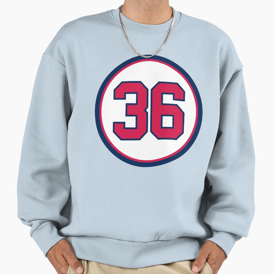 Mike Minor 36 Jersey Number Sweatshirt - Streetwear Style Men Women - T-Shirt, Sweatshirt, Hoodie
