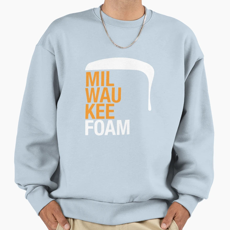Milwaukee Foam Sweatshirt - Streetwear Style Unisex - T-Shirt, Sweatshirt, Hoodie